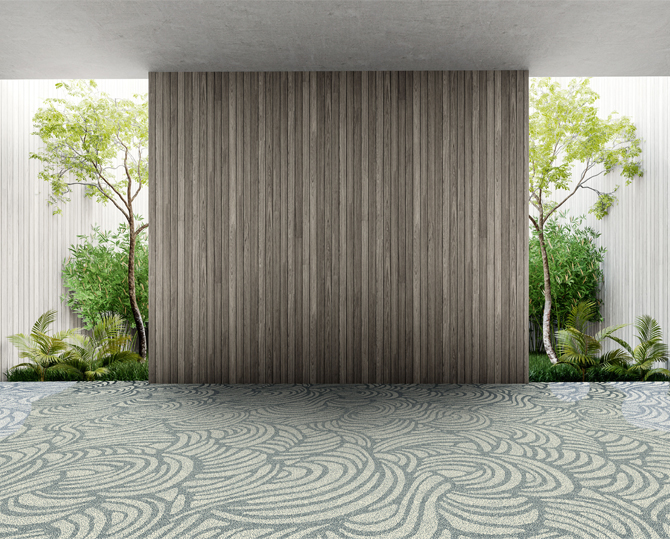 Contemporary shop commercial carpet
