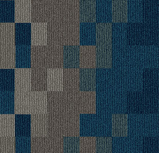 Blue Loop Modern Hotel Carpet