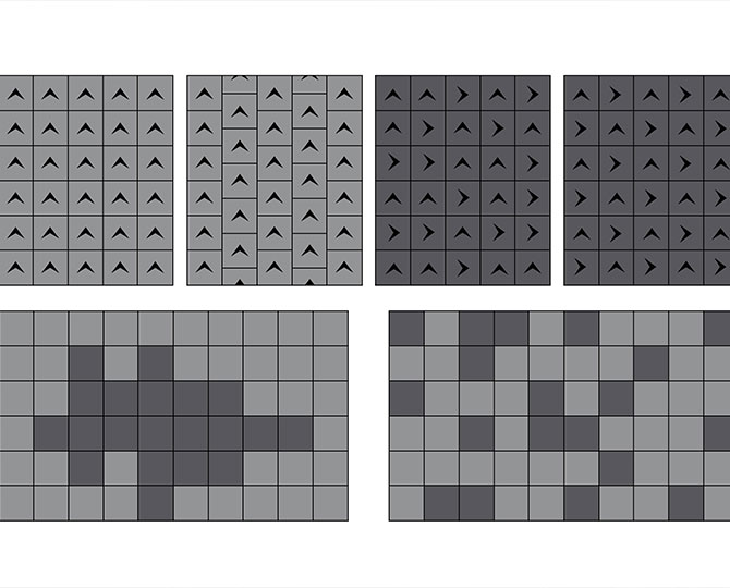 LANDS Light Grey Loop Natural Texture (Iceberg) Commercial Carpet Tiles