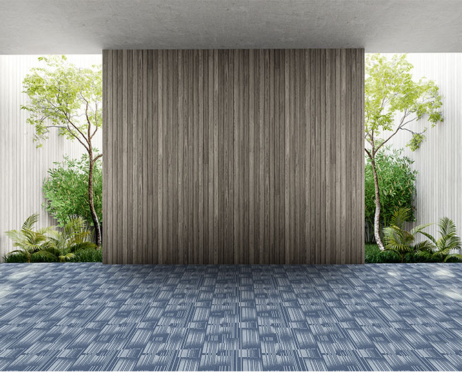 Blue Loop Contemporary Commercial Carpet