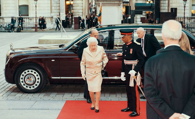 The Royal academy of arts celebrates The Queen's 90th birthday