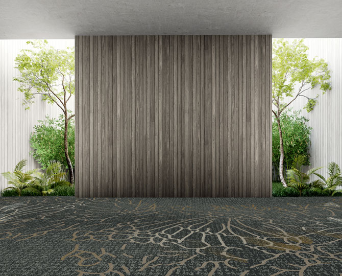 Green Loop Contemporary Commercial Carpet