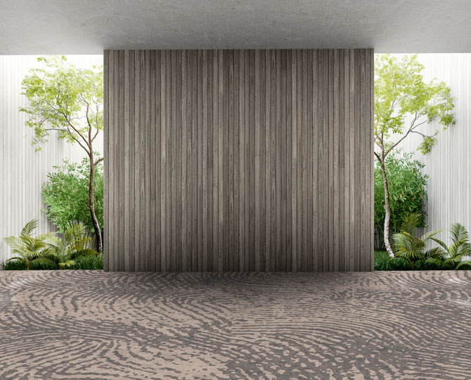 Grey Loop Contemporary Commercial Carpet 440X620