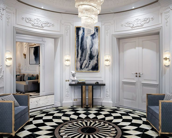 Marble Luxury Area Rug