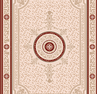 Beige Vintag Oriental Rug