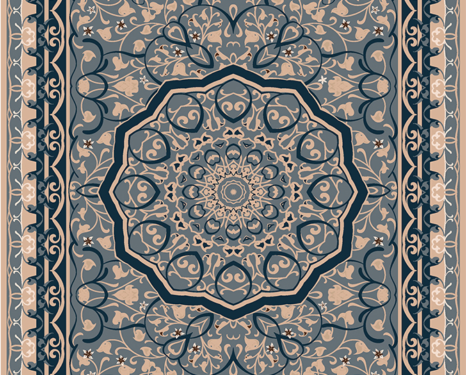 Blue Oriental Rug