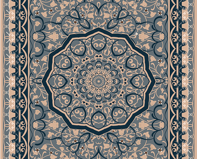 Blue Oriental Rug