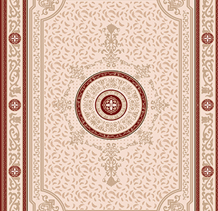 Beige Vintag Oriental Rug