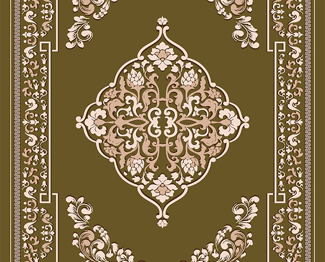 Green-1Traditional Vintag Rug