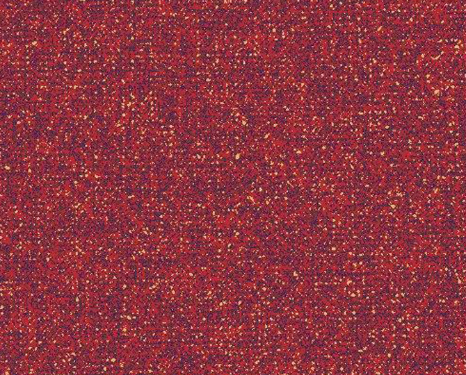 Red Loop Simple Plain Color Carpet