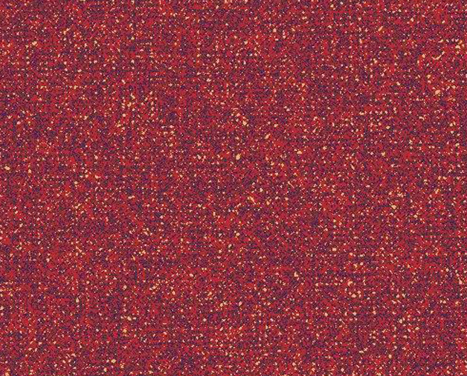 Red Loop Simple Plain Color Carpet