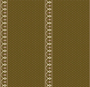 Green Cut Traditional Prayer Room Carpet