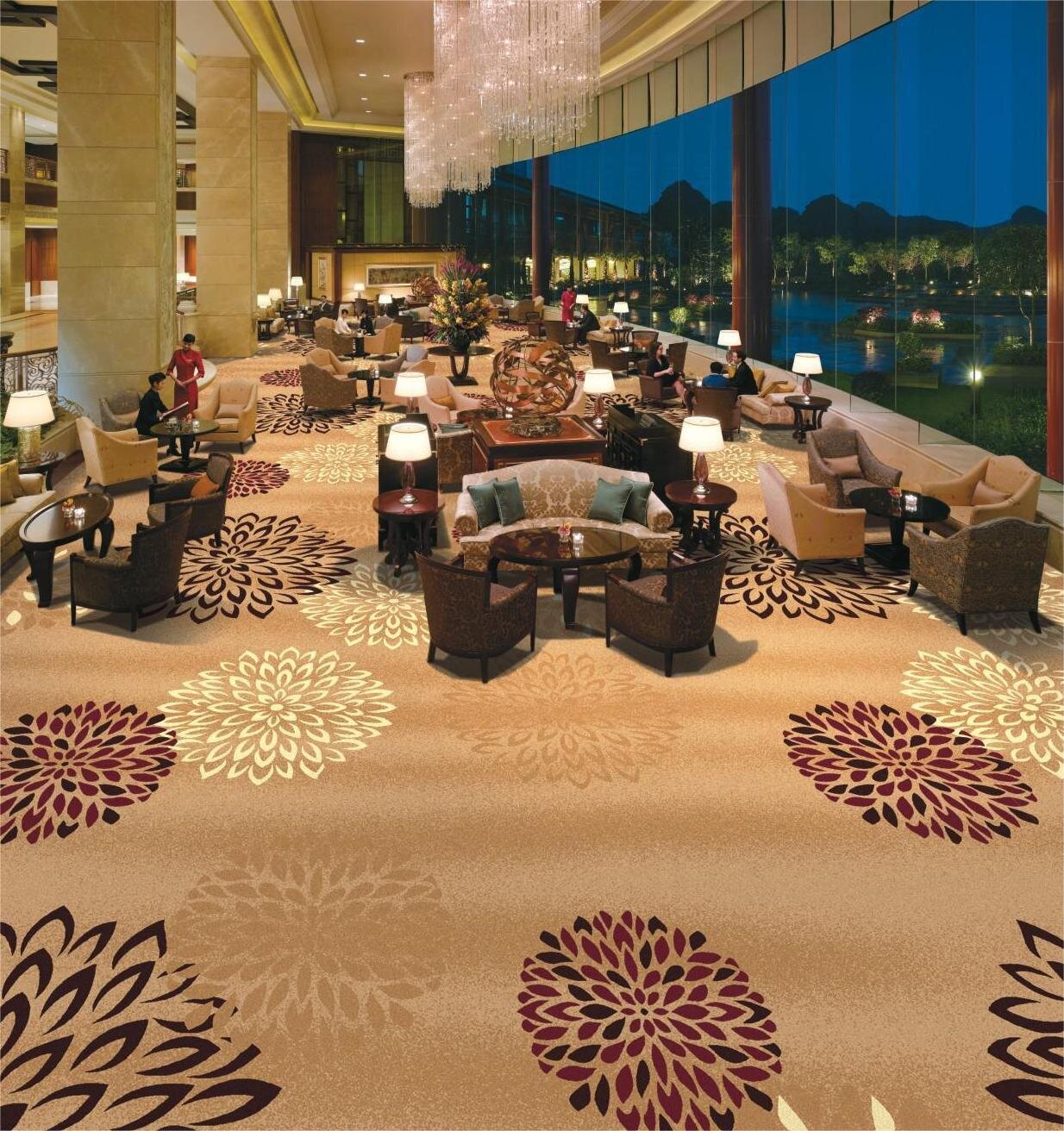 banquet hall carpet price