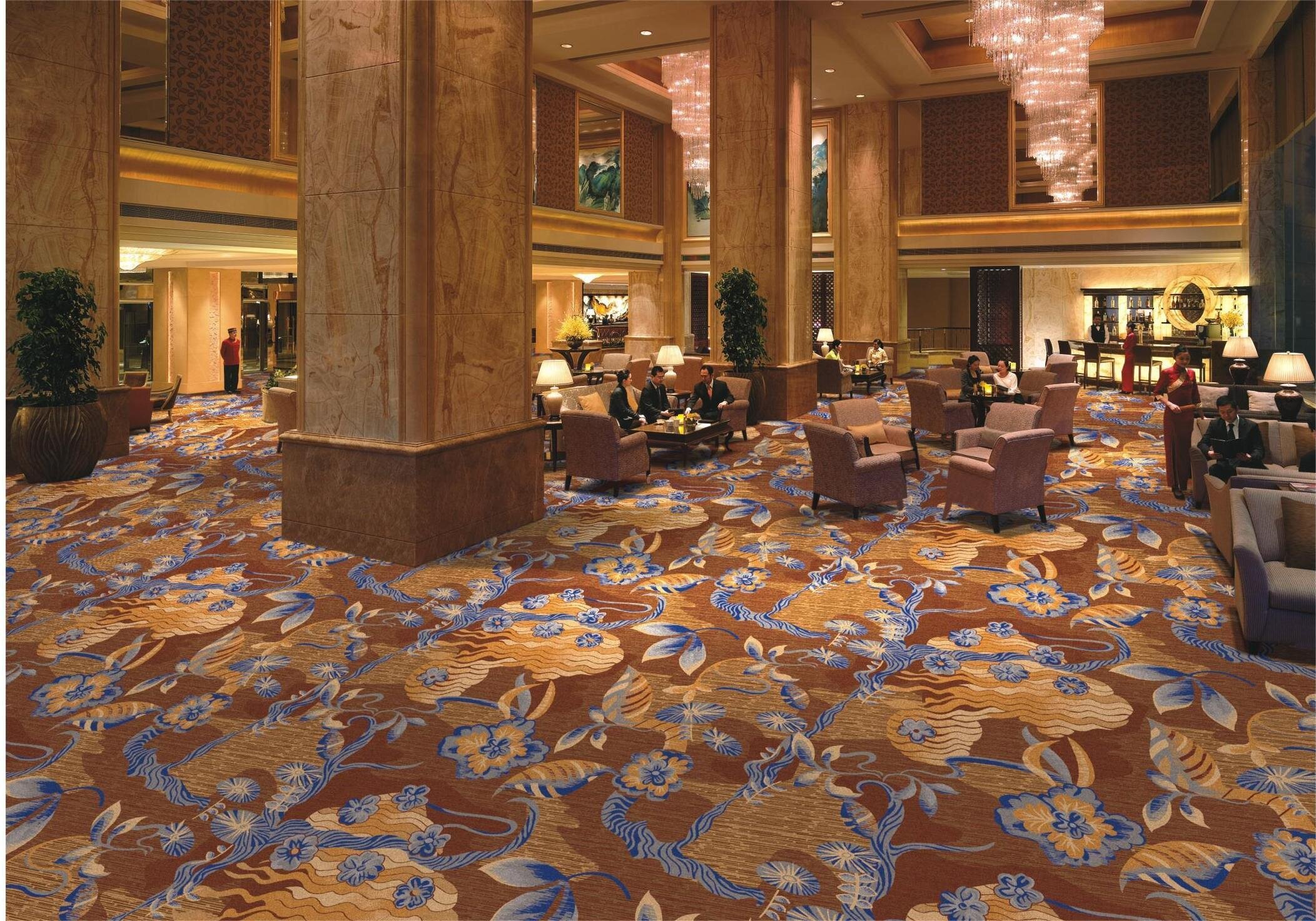 banquet hall carpet texture