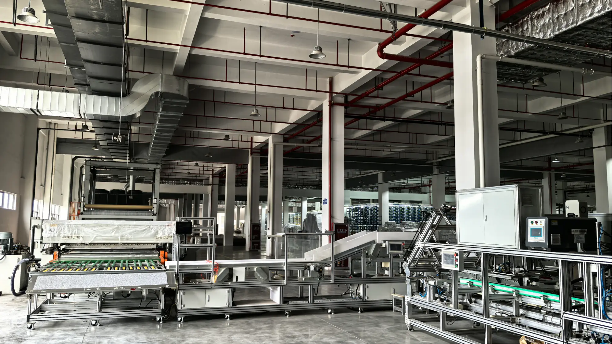 CARPET TILES AUTO-PACKING LINES