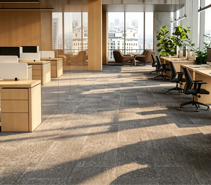 Carpet Application in Office